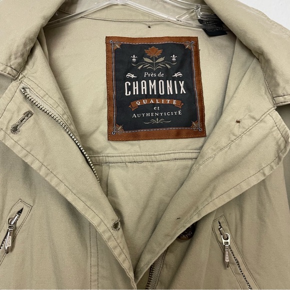 Vintage Pres de Chamonix Qualite et Authenticite Utility Jacket XS - Picture 10 of 10